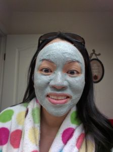 Elizavecca Milky Piggy Carbonated Bubble Clay Mask On Face