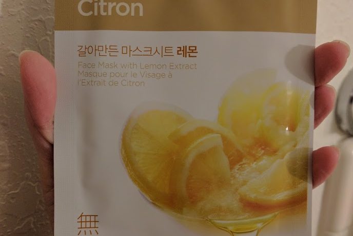 The Face Shop Real Nature Lemon Citron Sheet Mask