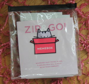 Mini K-Beauty Zip n’ Go Sample Set Pouch