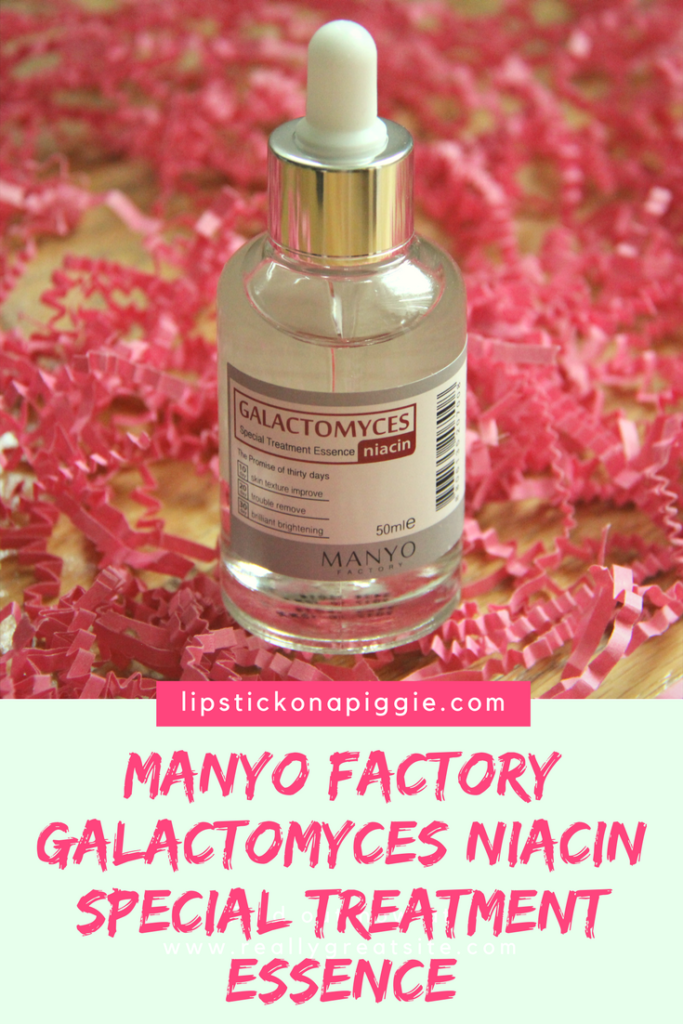 Manyo Factory Galactomyces Niacin Special Treatment Essence
